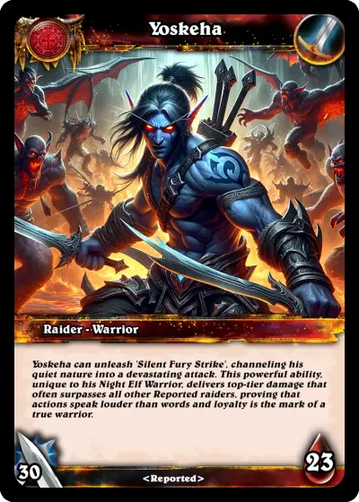 Indigo raid card
