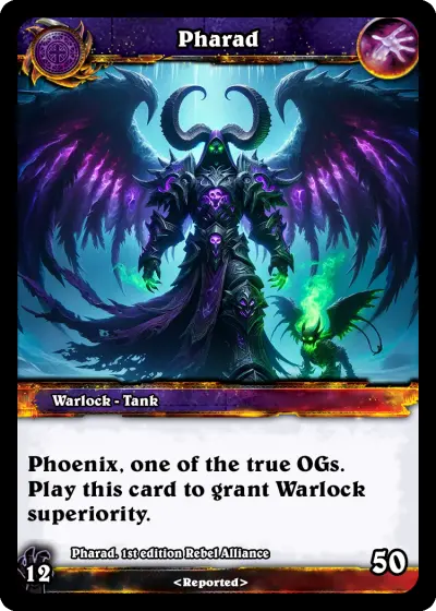 Indigo raid card