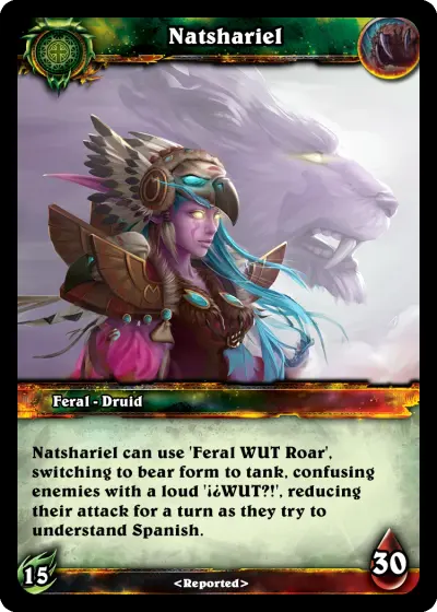 Indigo raid card