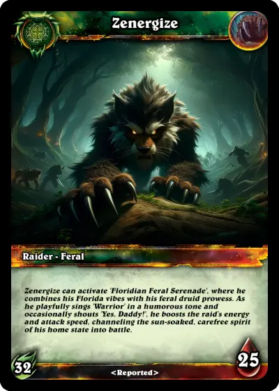 Indigo raid card