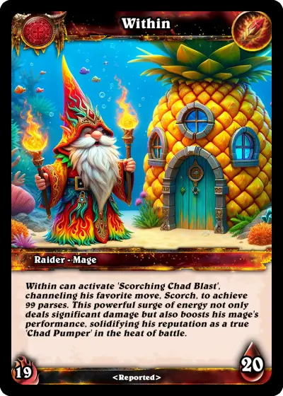 Indigo raid card