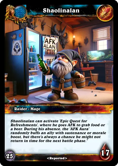 Indigo raid card